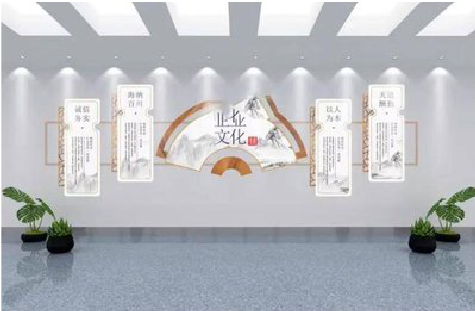 封丘企业文化墙设计的核心要素。