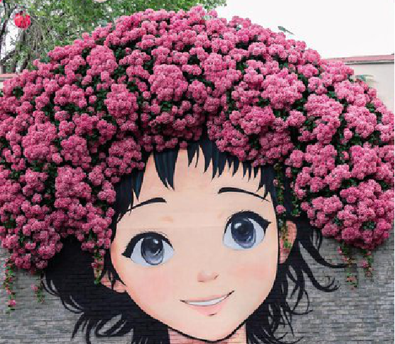 封丘墙体彩绘-网红墙打卡