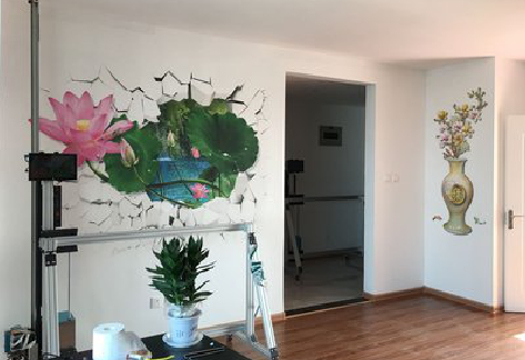 封丘墙体彩绘相比墙纸的优势。