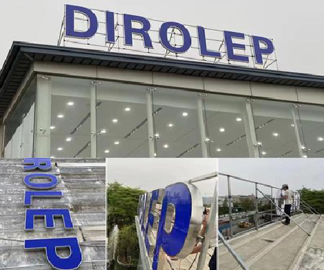 封丘楼顶发光字安装的注意事项。